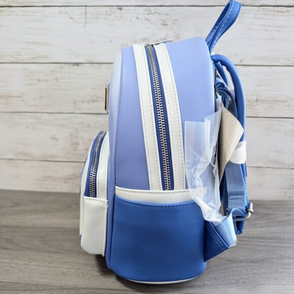 Star Wars Loungefly Mini Backpack Hoth AT-AT Empire Strikes Back Blue - Picture 5 of 8